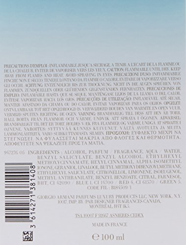 Armani Air Di Gioia Parfum-Wasser – 100 ml