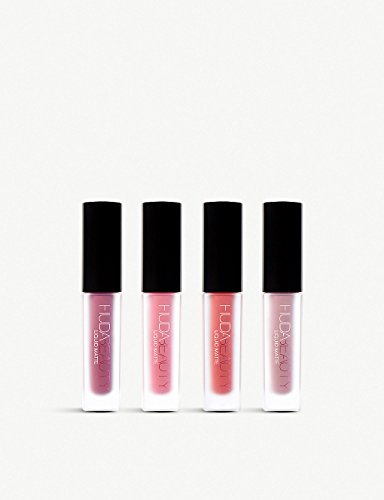 HUDA BEAUTY Power Pinks Liquid Matte Lipstick 4x1.9m