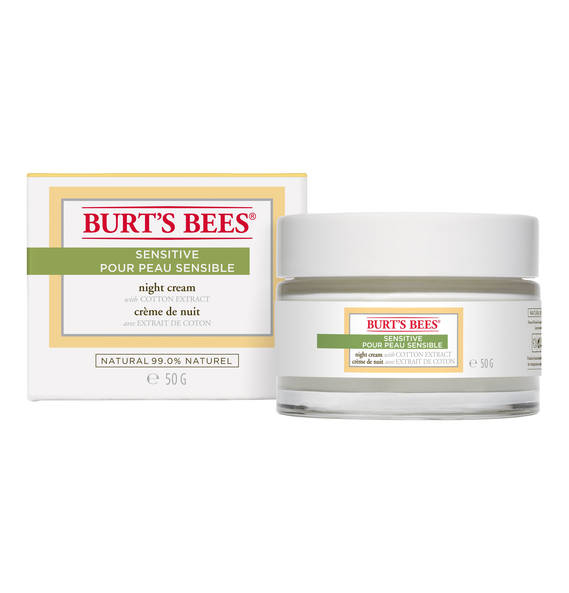 Burts Bee Nachtcreme für empfindliche Haut, 50 g