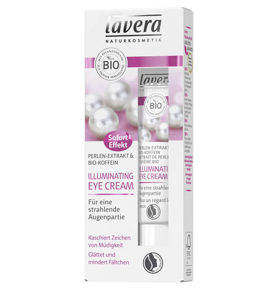 Lavera Perlen-Extrakt & Bio-Koffein Illuminating Eye Cream 15 ml