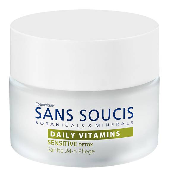Sans Soucis Daily Vitamins Anti-Age Sensitive Detox Sanfte 24 h Pflege 50 ml