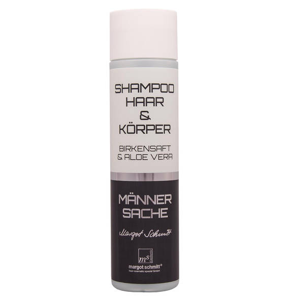 margot schmitt Haar & Körper Shampoo, 250 ml, MÄNNERSACHE
