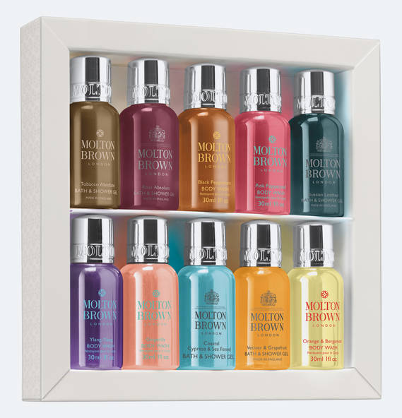 MOLTON BROWN Refined Discoveries Bath & Shower Collection 10 x 30 ml