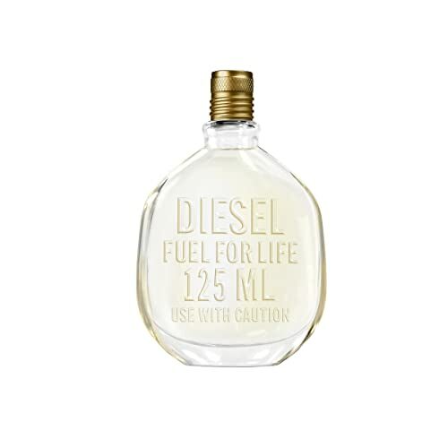 Diesel Fuel For Life Parfüm Herren| Eau de Toilette| Männer Parfum| Parfume Men| Herrenparfum| Diesel Parfum Männer| Natural Spray| Frischer und holziger Duft| 125ml