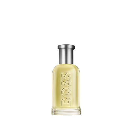 HUGO BOSS Herren Bottled EDT, Apfel, Zitrone, Bergamotte, Eichenmoos, Pflaume, Geranie, 50 ml (1er Pack)