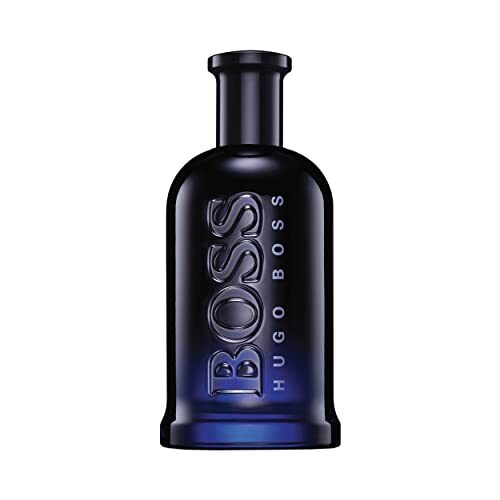 BOSS BOTTLED NIGHT Eau de Toilette, aromatisch-holziger Herrenduft mit Moschus und Kardamom für elegante Männer, 200ml