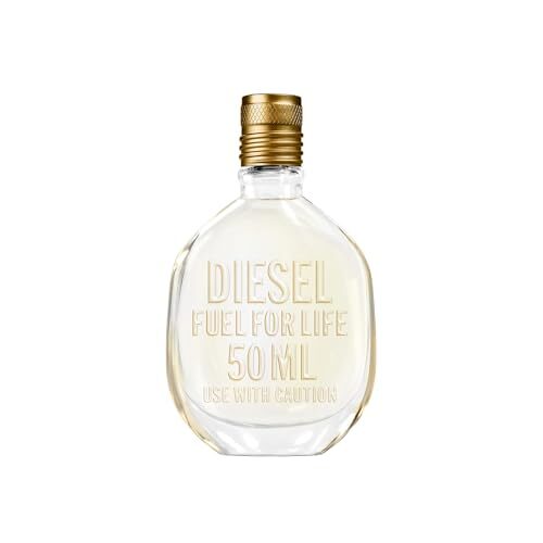 Diesel Fuel For Life, Parfüm für Herren, Eau de Toilette, Frischer und holziger Duft, 50 ml