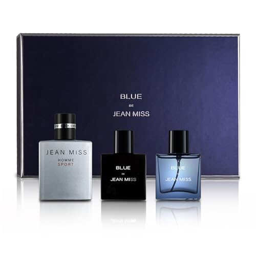 Parfüm Set für Herren, 3 Flaschen Herrenparfüm, Eau de Toilette für Herren, Lang Anhaltender Leichter Duft Körperparfüm für Männer, Parfum Geschenkset für Herren 30 ml x 3