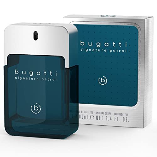 bugatti Parfüm Herren 100ml I frisches Eau de Toilette mit zitrischem, aquatischem Duft I Herren Parfüm zu jedem Anlass und Gelegenheit I Parfum Herren h, würzig, mystisch