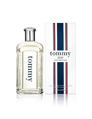 Tommy Hilfiger – Tommy Eau de Toilette 100 ml – Parfüm Herren – Fougère-Duft – Zitrusnoten und Fruchtnuancen – Transparenter Glasflakon